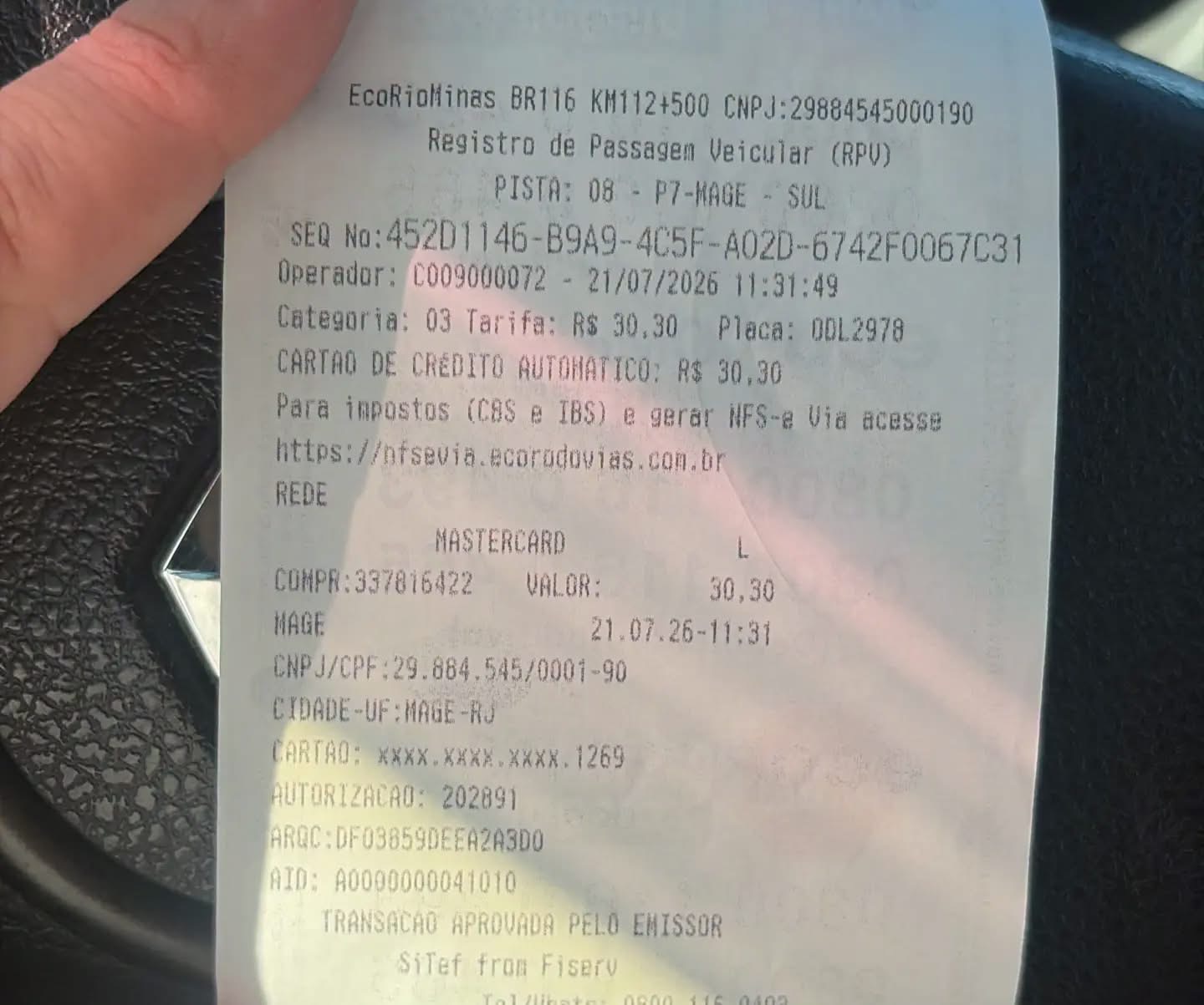 EcoRioMinas confirma falha sistêmica que cobrou pedágio acima do valor correto e orienta motoristas a solicitar ressarcimento