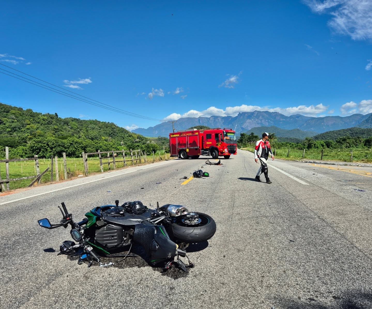 RJ-122 interditada devido ao fechamento da pista
